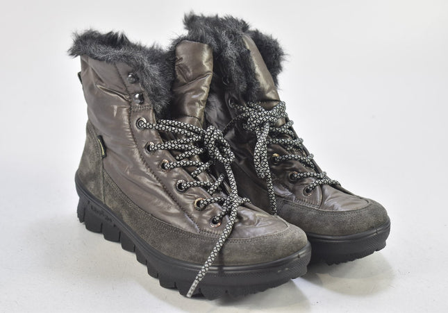 Legero Damen Stiefelette Boots UK 4 Nr. 24-B 2488-Schuh-Gebraucht-secondhand