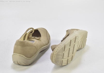 Waldläufer Damen Halbschuhe Slipper Ballerinas UK 4,5 Nr. 25-J 2806-Schuh-Gebraucht-secondhand
