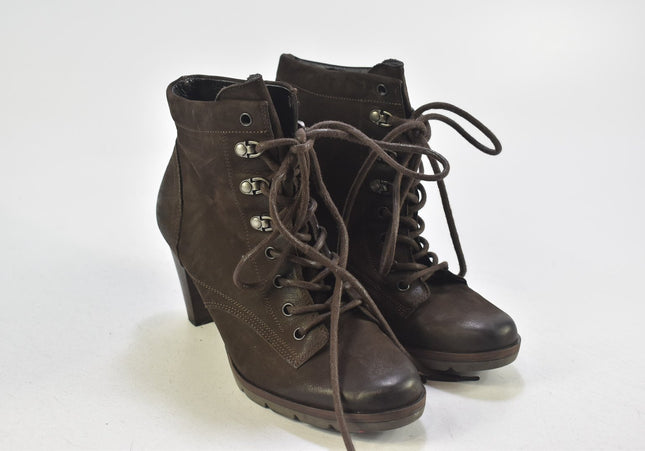 Paul Green Damen Stiefelette Boots UK 4,5 Nr. 24-B 2781-Schuh-Gebraucht-secondhand