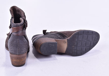Mjus Damen Stiefelette Boots EUR 37 Nr. 24-M 4966-Schuh-Gebraucht-secondhand