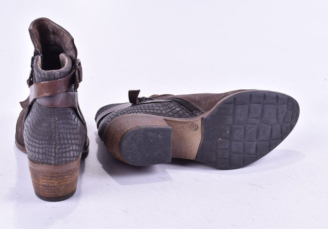 Mjus Damen Stiefelette Boots EUR 37 Nr. 24-M 4966-Schuh-Gebraucht-secondhand