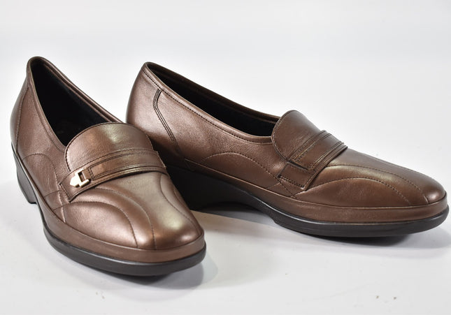 Waldläufer Damen Halbschuhe Slipper Ballerinas UK 7,5 Nr. 24-J 2403-Schuh-Gebraucht-secondhand
