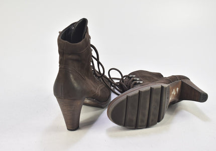 Paul Green Damen Stiefelette Boots UK 4,5 Nr. 24-B 2781-Schuh-Gebraucht-secondhand