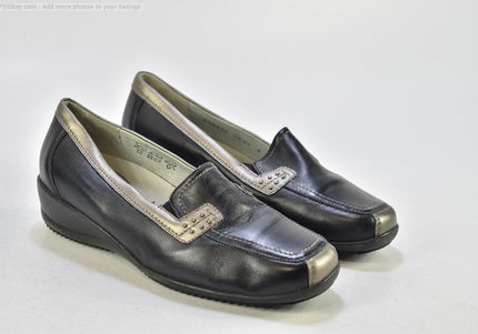 Waldläufer  Damen Halbschuhe Slipper Ballerinas  UK 6 Nr. 26-J 1052