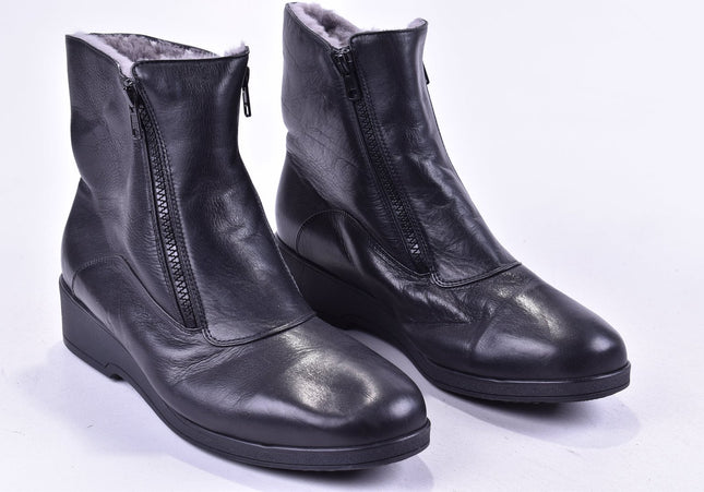Damen Stiefelette Boots UK 7,5 Nr. 24-J 4489-Schuh-Gebraucht-secondhand