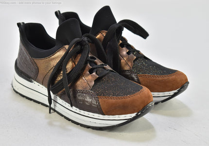 Rieker  Damen Halbschuhe Freizeitschuhe  EUR 37 Nr. 26-F 981