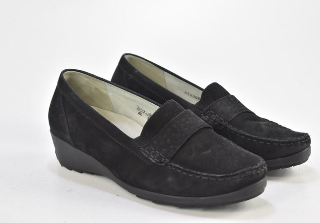 Waldläufer Damen Halbschuhe Slipper Ballerinas UK 6,5 Nr. 23-A 3783-Schuh-Gebraucht-secondhand