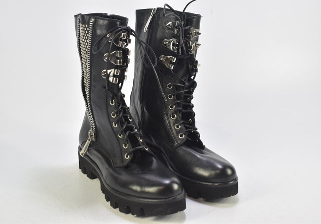Phillip Hardy Damen Stiefelette Boots EUR 37 Nr. 24-B 2782-Schuh-Gebraucht-secondhand