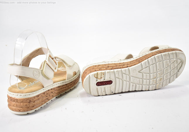Rieker  Damen Sandale Sandalette  EUR 37 Nr. 4R-1774