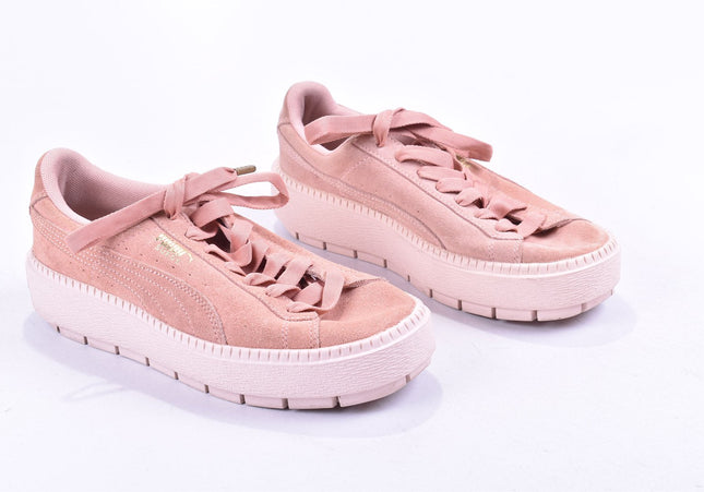 Puma Suede Damen Sportschuhe Sneaker EUR 37,5 Nr. 23-M 3911-Schuh-Gebraucht-secondhand