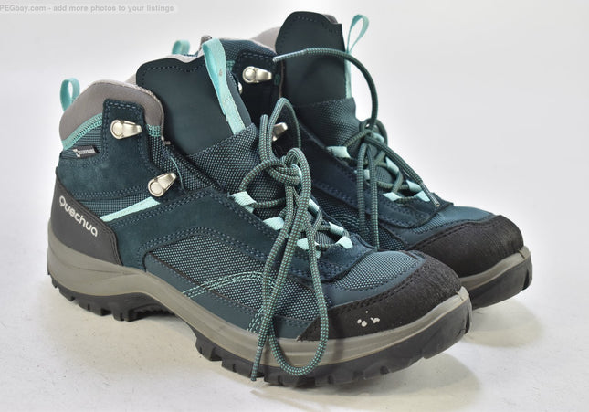 Quechua Waterproof Damen Wanderschuhe Trekking  24 cm Nr. 26-U 2779