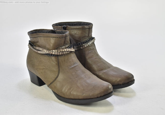 Rieker  Damen Stiefelette Boots  Gr. 38 Nr. 26-B 1978