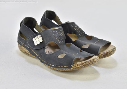Rieker  Damen Sandale Sandalette  EUR 38 Nr. 26-S 1173