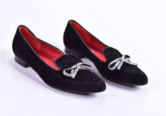 Mia Jahn Damen Halbschuhe Slipper Ballerinas EUR 37,5 Nr. 24-Y 4393-Schuh-Gebraucht-secondhand
