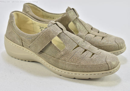 Waldläufer  Damen Halbschuhe Slipper  UK 7,5 Nr. 26-M 1586