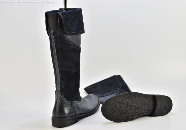 Piedro Damen Stiefel Stiefelette Boots EUR 41 Nr. 25-B 1227-gebrauchte Schuhe-second hand-SchuhGebraucht