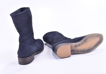 France Mode Damen Stiefelette Boots EUR 38,5 Nr. 23-M 2234-Schuh-Gebraucht-secondhand