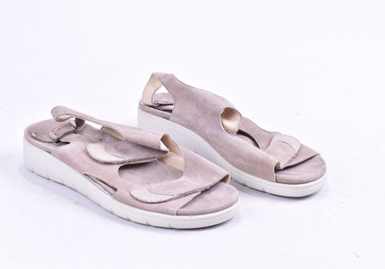 Semler Damen Sandale Sandalette UK 4 Nr. 24-SD 2233-Schuh-Gebraucht-secondhand