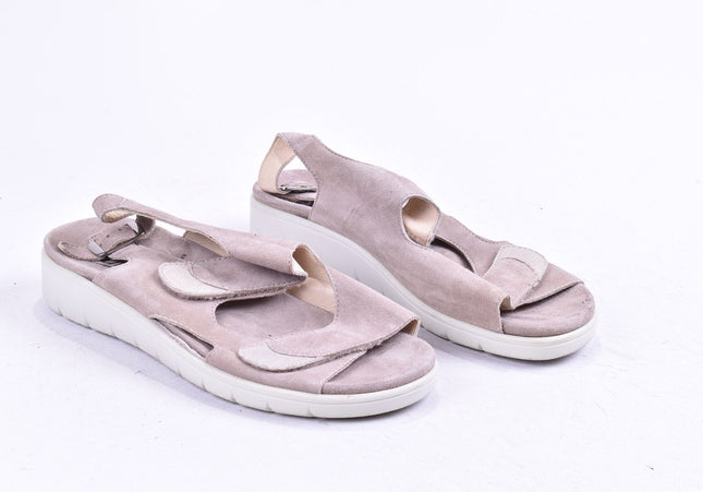 Semler Damen Sandale Sandalette UK 4 Nr. 24-SD 2233-Schuh-Gebraucht-secondhand