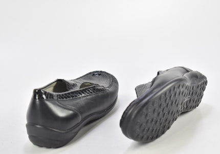 Waldläufer Damen Halbschuhe Slipper Ballerinas UK 4,5 Nr. 23-A 887-Schuh-Gebraucht-secondhand