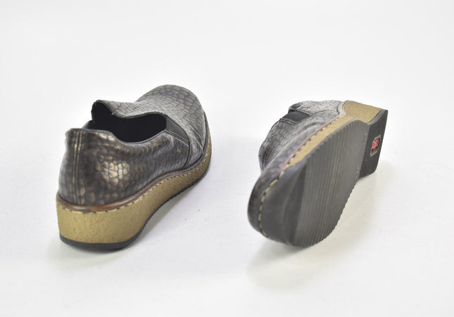 Rieker Damen Halbschuhe Slipper Ballerinas EUR 39 Nr. 24-J 2635-Schuh-Gebraucht-secondhand