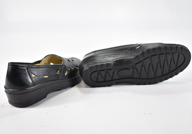 Alpina Damen Halbschuhe Slipper Ballerinas UK 5 Nr. 24-J 2338-Schuh-Gebraucht-secondhand