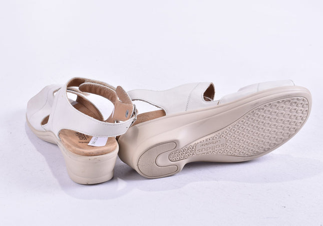 Solidus Damen Sandale Sandalette UK 5 Nr. 24-SD 3840-Schuh-Gebraucht-secondhand