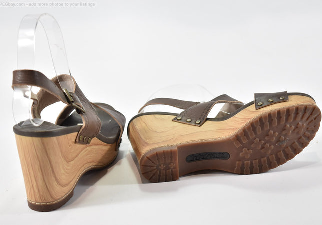 Timberland Earthkeepers Damen Sandale Pantolette EUR 38 Nr. 25-S-1277-Schuh-Gebraucht-secondhand