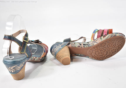 Laura Vita  Damen Sandale Sandalette  EUR 39 Nr. 26-S 2661