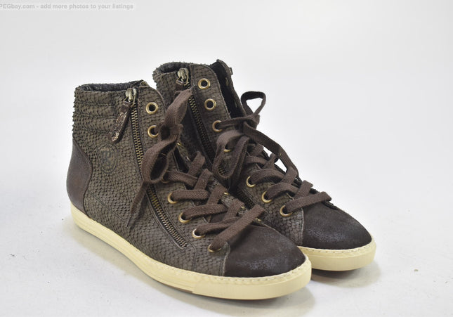 Paul Green Damen Stiefelette Boots UK 6,5 Nr. 24-B 5010-Schuh-Gebraucht-secondhand