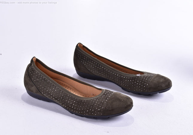 Gabor Damen Halbschuhe Slipper Ballerinas UK 5 Nr. 25-F 1478-Schuh-Gebraucht-secondhand