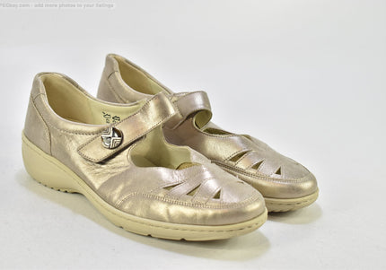 Waldläufer  Damen Halbschuhe Slipper Ballerinas  UK 7,5 Nr. 26-J 1055