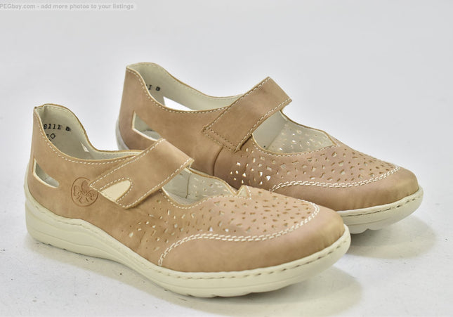 Rieker  Damen Halbschuhe Slipper Ballerinas  EUR 39 Nr. 25-Z 1653