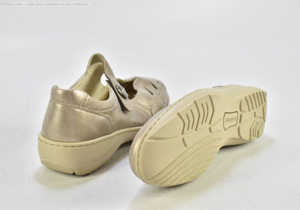 Waldläufer  Damen Halbschuhe Slipper Ballerinas  UK 7,5 Nr. 26-J 1055