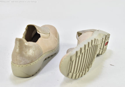 Rieker  Damen Halbschuhe Slipper Ballerinas  EUR 39 Nr. 25-M 1898
