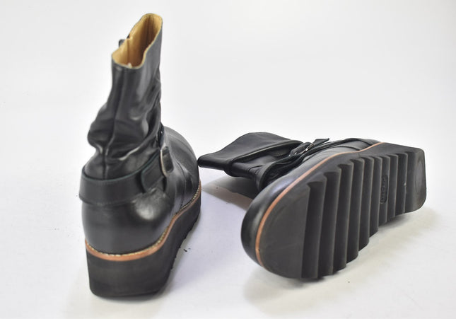 Damen Stiefelette Boots UK 7 Nr. 24-U 1727-Schuh-Gebraucht-secondhand