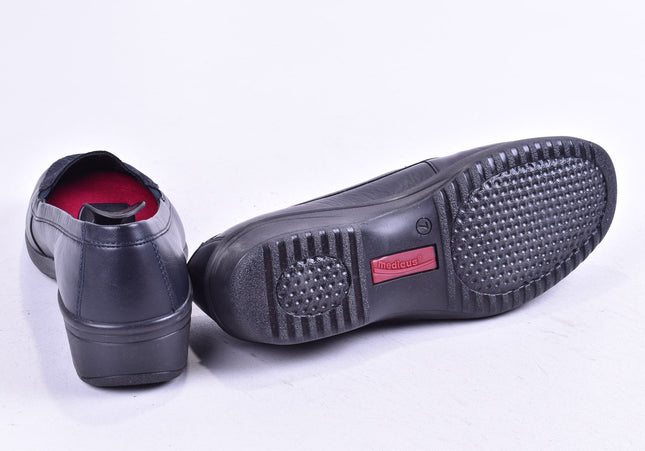 Medicus Damen Halbschuhe Slipper Ballerinas UK 7 Nr. 24-A 2933-Schuh-Gebraucht-secondhand
