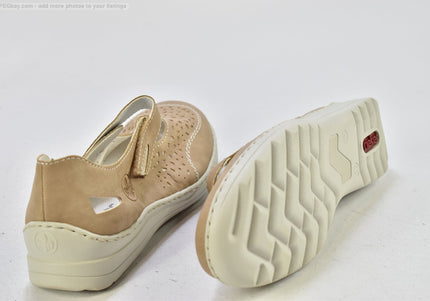 Rieker  Damen Halbschuhe Slipper Ballerinas  EUR 39 Nr. 25-Z 1653