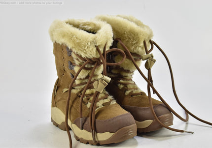 Hi-Tec Damen Stiefel Stiefelette Boots EUR 38 Nr. 25-B 1230-gebrauchte Schuhe-second hand-SchuhGebraucht