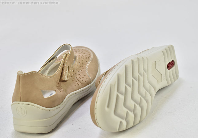 Rieker Damen Halbschuhe Slipper Ballerinas EUR 39 Nr. 25-Z 1653-SchuhGebraucht