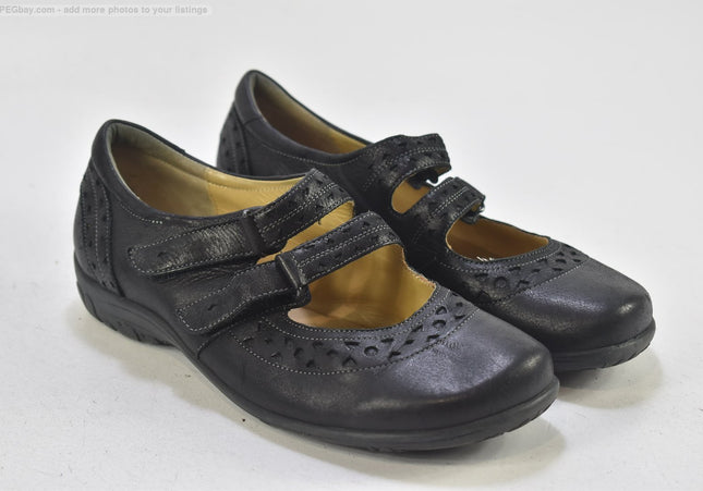 Durea Damen Halbschuhe Slipper Ballerinas UK 5 Nr. 25-F 2136-Schuh-Gebraucht-secondhand