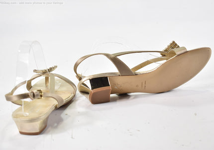 Verde Acqua  Damen Sandale Sandalette  EUR 40 Nr. 25-S 4355