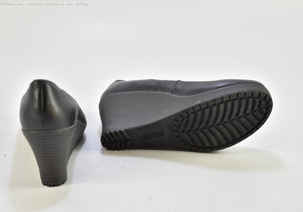 Crocs Damen Pumps High Heels US 6,5 Nr. 25-M 3515-Schuh-Gebraucht-secondhand