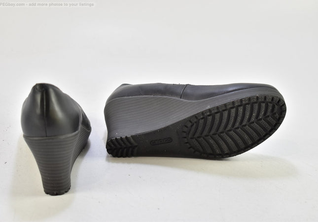 Crocs Damen Pumps High Heels US 6,5 Nr. 25-M 3515-Schuh-Gebraucht-secondhand