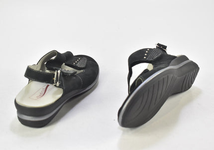 Medicus Damen Sandale Sandalette UK 5,5 Nr. 24-SD 2986-Schuh-Gebraucht-secondhand