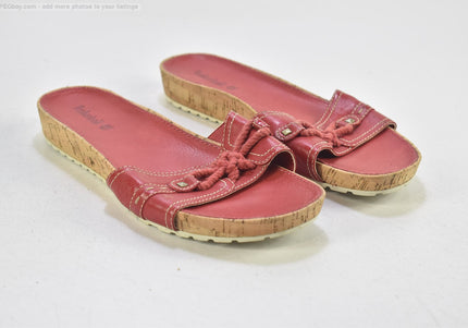 Timberland Damen Sandale Pantolette US 10 Nr. 25-S 585-Schuh-Gebraucht-secondhand