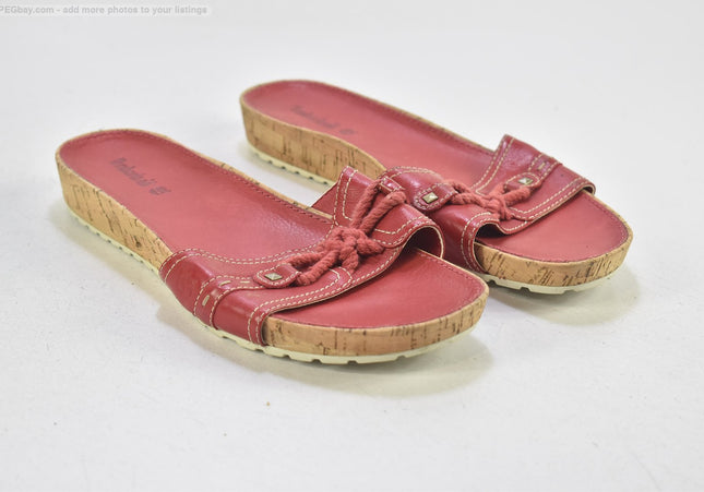 Timberland Damen Sandale Pantolette US 10 Nr. 25-S 585-Schuh-Gebraucht-secondhand
