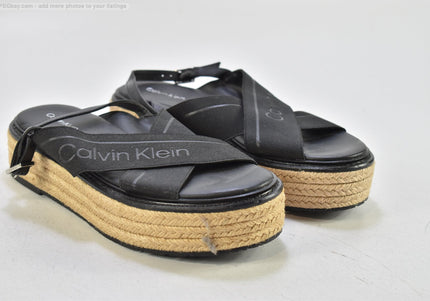 Calvin Klein  Damen Sandale Pantolette  EUR 38 Nr. 26-S 322