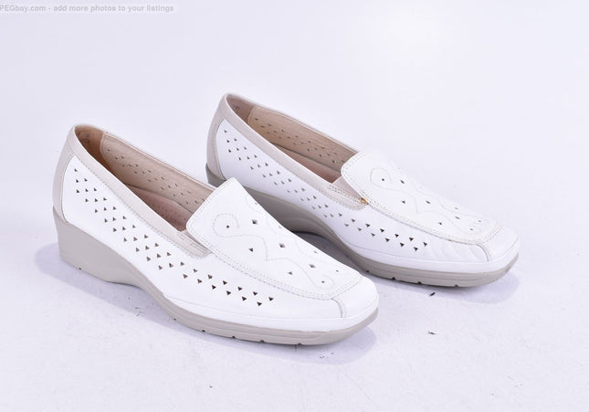 Medicus Damen Halbschuhe Slipper Ballerinas UK 6,5 Nr. 25-F 3000-Schuh-Gebraucht-secondhand