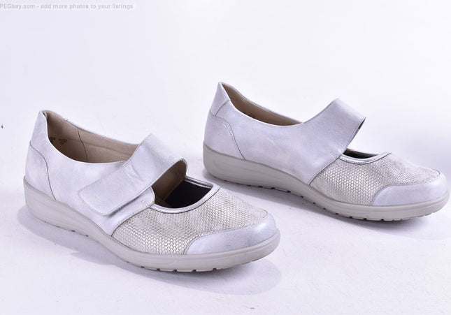 Solidus Damen Halbschuhe Slipper Ballerinas UK 6,5 Nr. 25-F 1480-Schuh-Gebraucht-secondhand